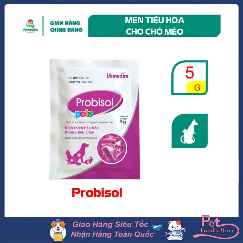 Men Tiêu Hóa Probisols Hỗ Trợ Đường Ruột Cho Chó Mèo Gói 5g - TikTok ...