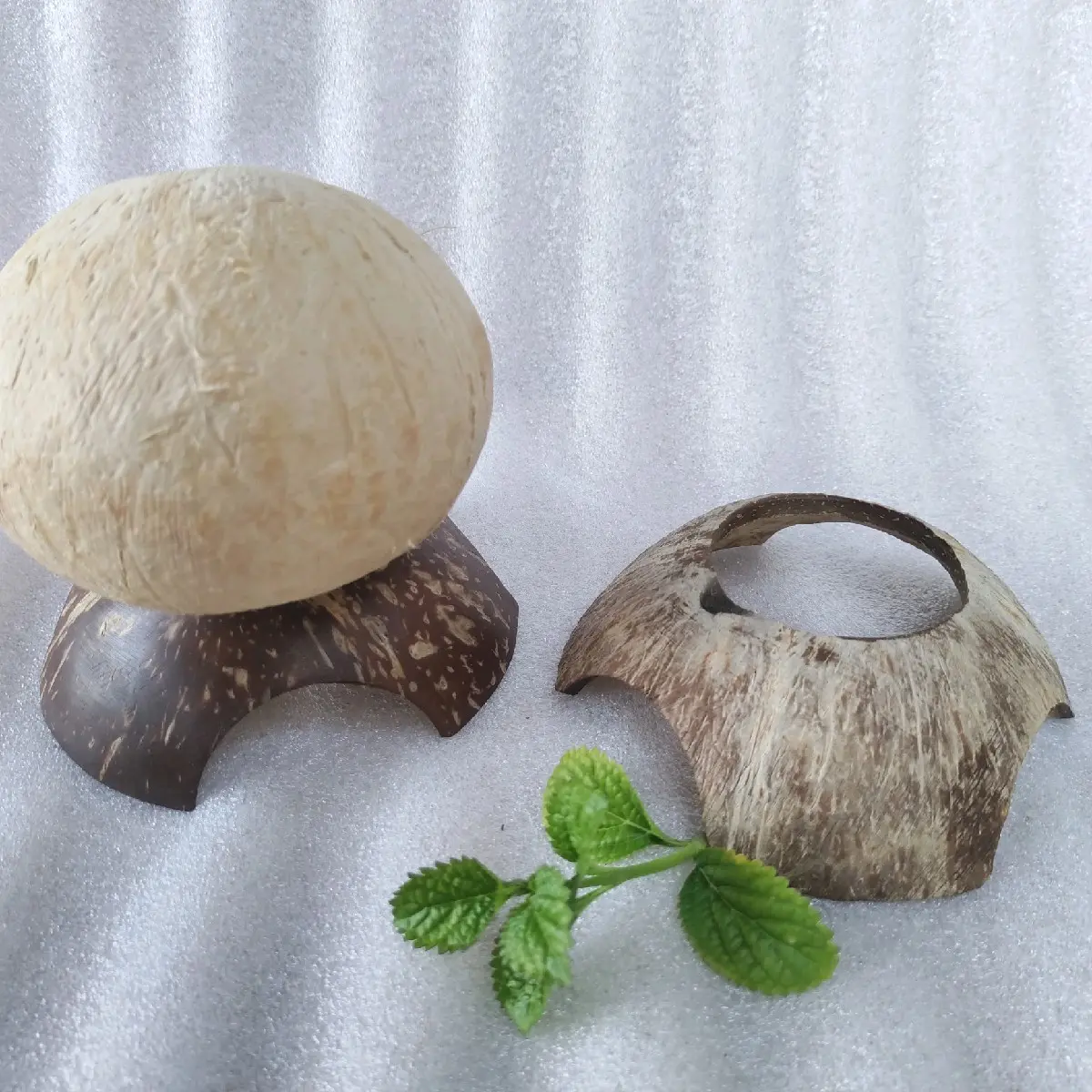 ĐẾ LÓT DỪA TRỌC ĐẾ CHƯNG DỪA BƯỞI BẰNG GÁO DỪA