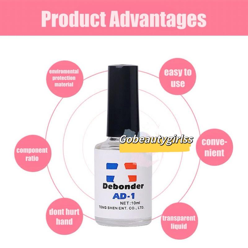 Debonder EvoBond AD-1 / Glue Remover / Penghilang Lem Kuku Palsu 10ml 6