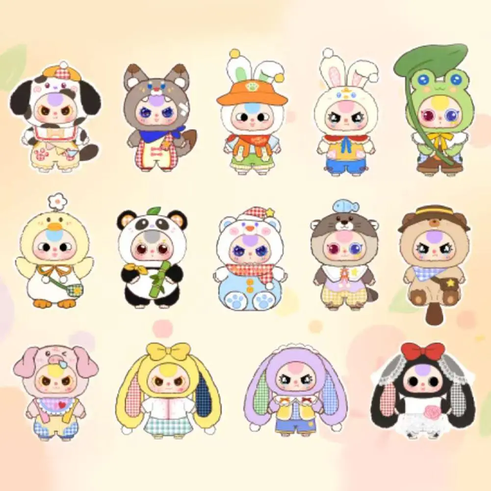 Giấy Thơm, BABY THREE, Thiết Kế Thẻ Quà Tặng Hoạt Hình, Túi Mù