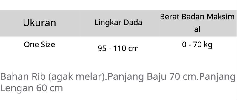 Product Introduction of Kaos Rib Premium Lengan Panjang 2×1 / Kaos Rib Premium unisex Cewek Fit Katun Motif 0