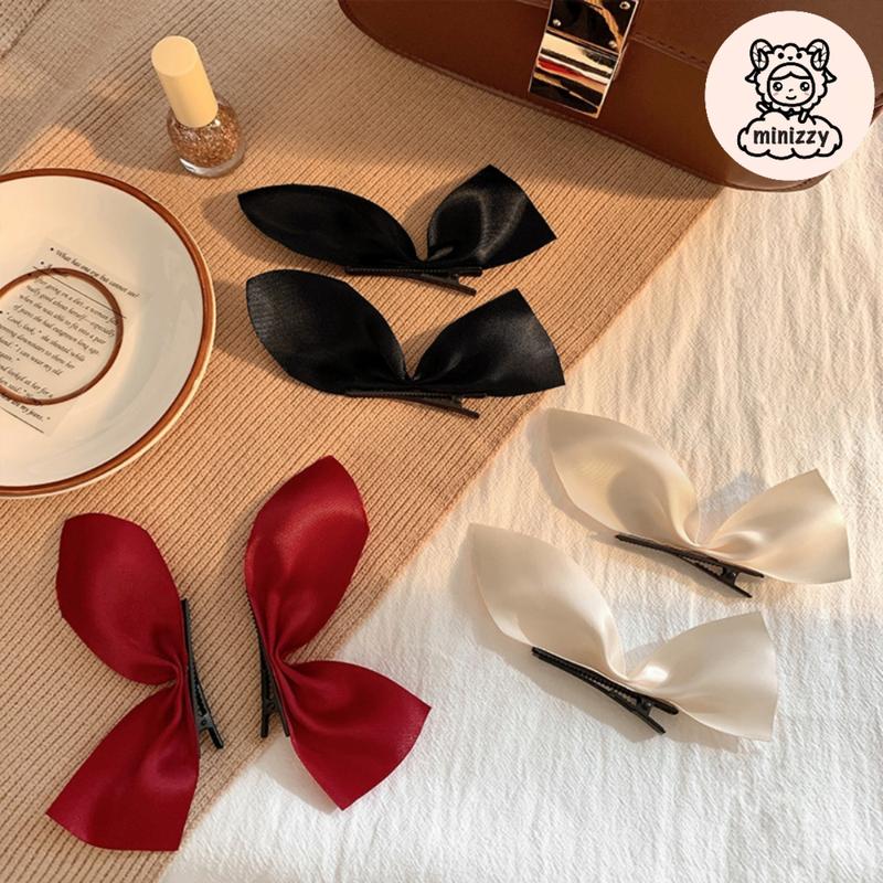 【READY STOCK 】KOREAN STYLE INS 2022 HAIR CLIP RIBBON - TikTok Shop Malaysia