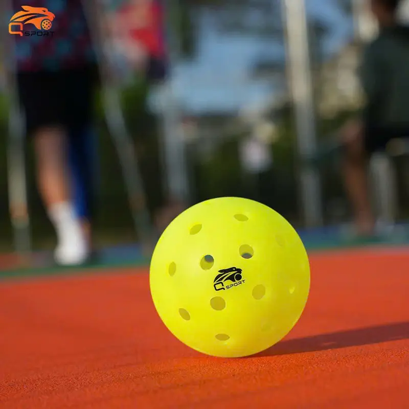 Hộp 6 Bóng tập thi đấu Pickleball Qsport Q-Exe 40 lỗ với đường kính 74mm - Chính hãng 7