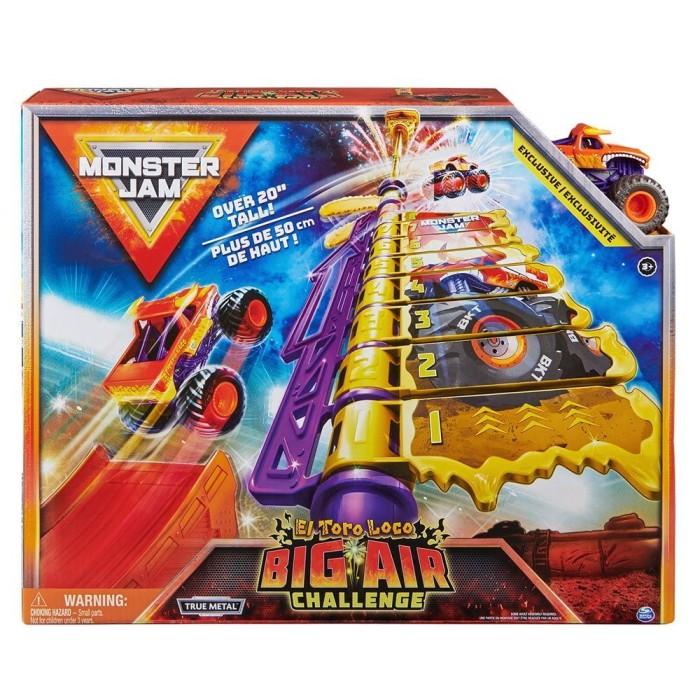 Gambar Mainan Mobil Monster Jam 1:64 El Toro Loco Big Air Challenge Playset dari Toyspedia Kota Tangerang Tokopedia