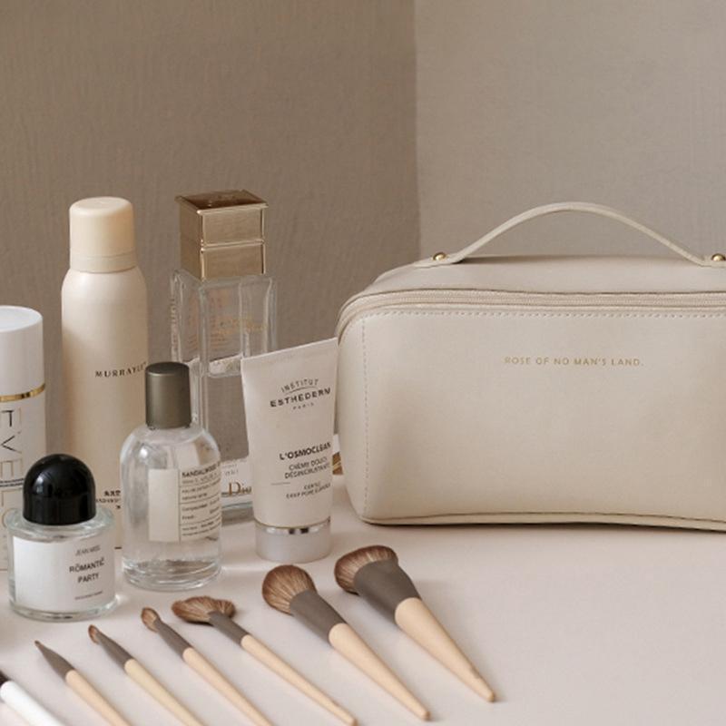 Product Introduction of 【พร้อมส่ง】ที่เก็บเครื่องสำอางหนัง กระเป๋าใส่อุปกรณ์อาบน้ำหญิง กระเป๋าเครื่องสำอางผู้หญิง 19