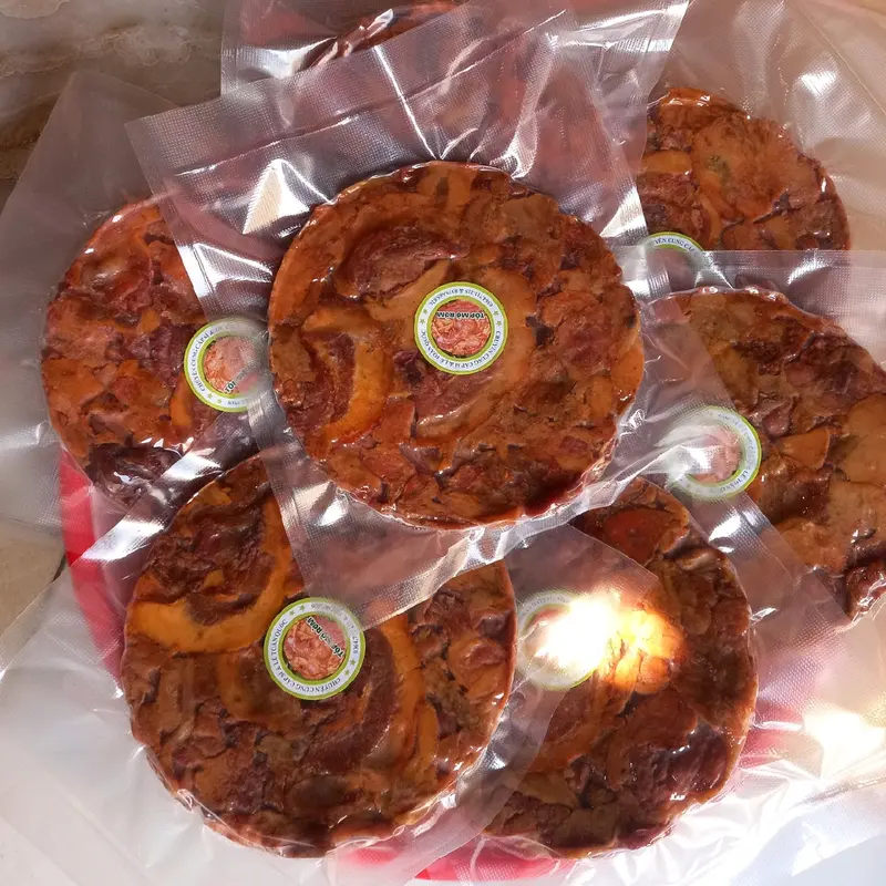 Bánh tóp mỡ ba rọi giòn 350gr Ăn vặt thức ăn nhẹ khô 1