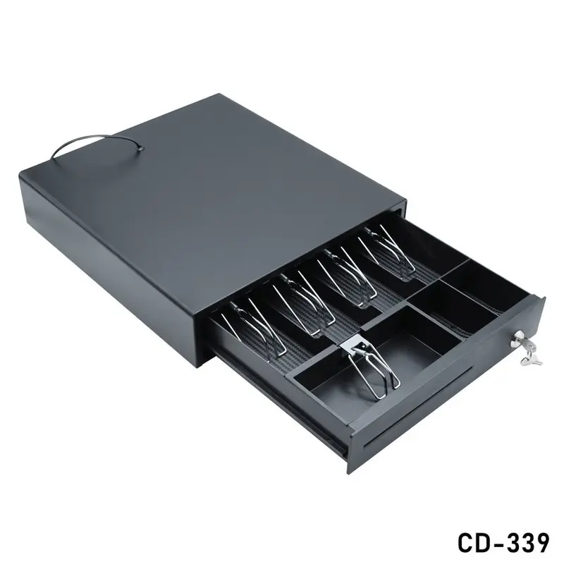CASH DRAWER SHARKPOS CD339 BOX LACI UANG KASIR MINI CD-339 RJ11 5K2C 37X33 CD 339 BUKA OTOMATIS 1