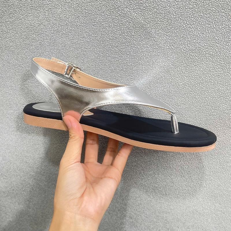 Dép Lê Mũi Tròn Quai Sandanl Kẹp Đế TPR Dẻo siêu Chống Trơn Trượt Hàng hottrend. GiàY DéP Nữ Shoes Quai Hậu Hoa sandal thấp cho giày đẹp 6
