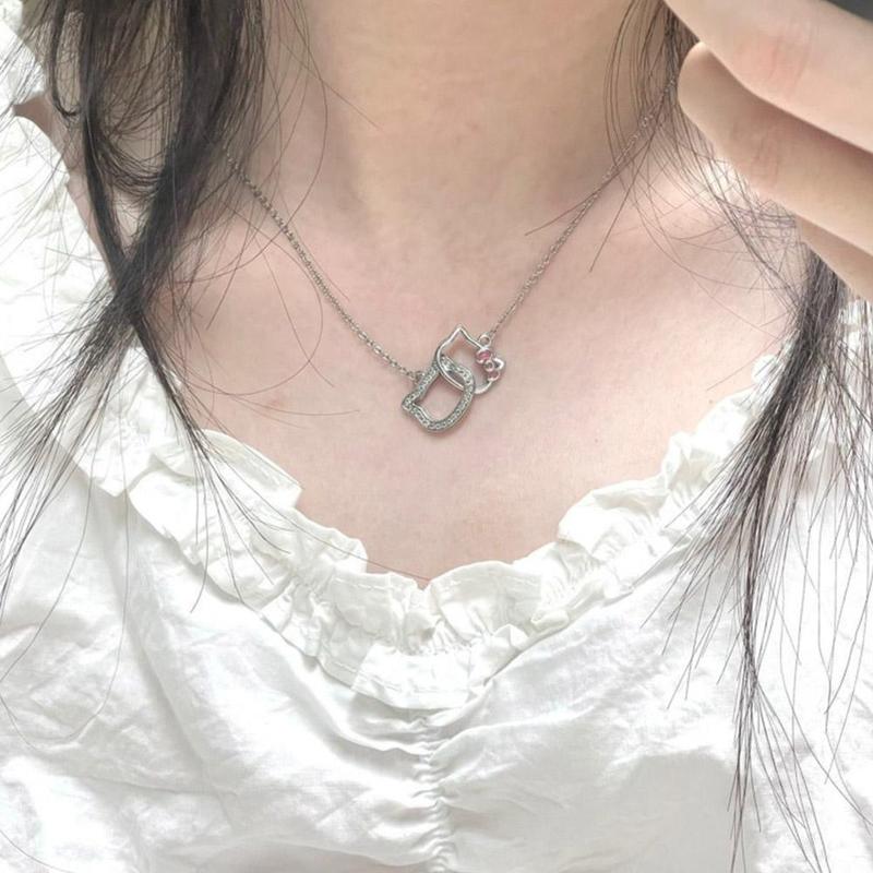 Product Introduction of Vòng Cổ Mèo, Thiết Kế Mèo Con Dễ Thương, Sáng Bóng, Thời Trang Hàn Quốc, Dây Chuyền Xương Đòn, Phong Cách Hoạt Hình, Vòng Cổ Ngọt Ngào, F0Y9 31