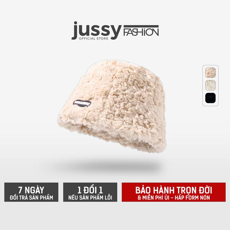  Mũ Bucket Len Lông Mịn Doraemon Jussy Fashion Nón Tai Bèo Lông Cừu Hot Trend Phong Cách Hàn Quốc Women Hat Cap 