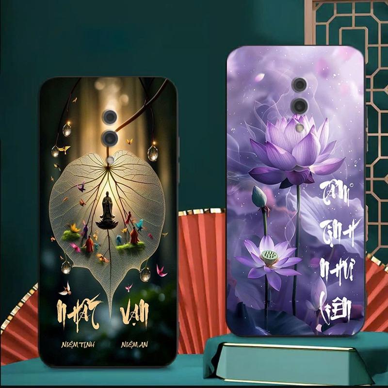 Ốp lưng Dành Cho Oppo K3 cạnh viền vuông, bảo vệ camera in hình Thư Pháp