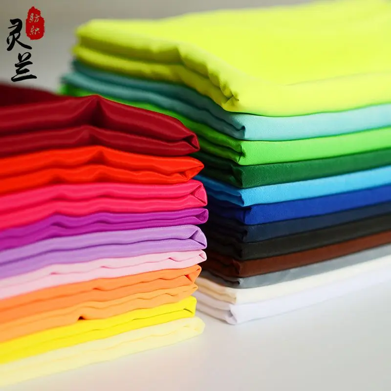 [binghong] Lnqj Koshibo Costume Exercise Clothing Dance Clothing Fabrics Cloth Thick Chiffon Fabric Long White Silk Sleeves Fabric