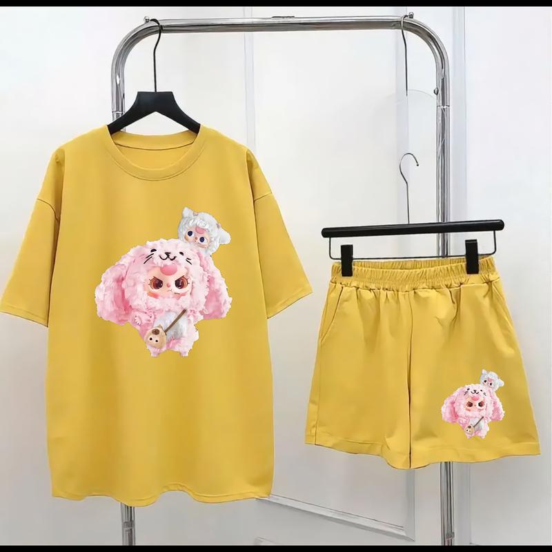Product Introduction of Sét Bộ Đùi nữ In Hình 5Đ baby Thery from Rộng Dáng Xuông Co Dãn 4 Chiều Giặt Tay Quay Máy Thoải Mái - Áo Nữ - Women 2