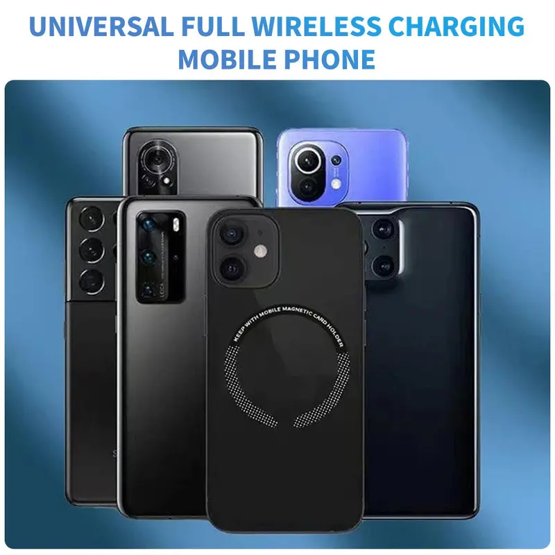 Magnetic Ring Sticker, Durable Iron Ring, Magnetic Ring Sticker for Wireless Charger, Phone Accessories for iPhone & Xiaomi 6