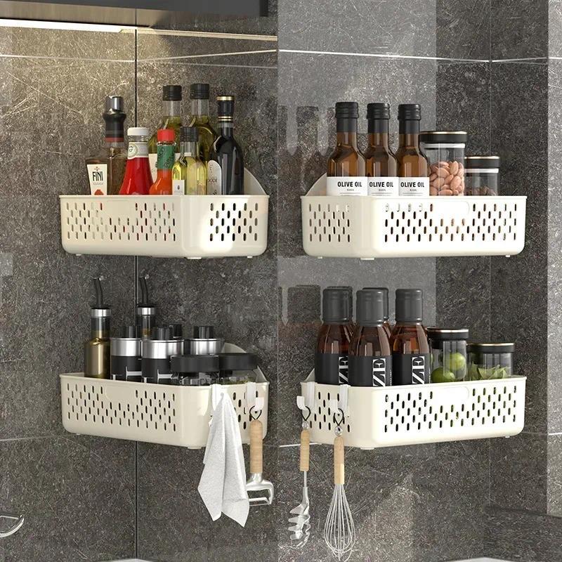 Product Introduction of Giỏ Đựng Đồ Treo Tường, Gia Dụng, Giá Để Đồ Gia Vị Nhà Bếp, Giỏ Thoát Nước Rau Củ Quả, Giỏ Phân Loại Linh Tinh Kitchen giỏ mica  tròn Rổ 2