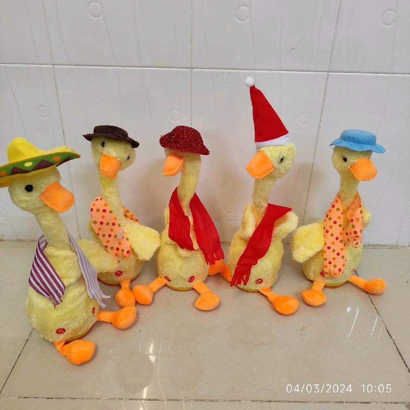 Đồ chơi con vịt nhại giọng, ghi âm Phát Nhạc Toy