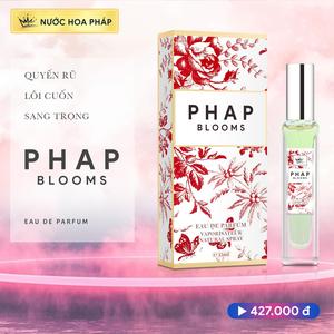 Tinh dầu nước hoa Pháp blooms 15ml - xịt 1 lần bằng 6 lần nước hoa thường - công bố - nguyên liệu nhập pháp - thơm lâu 48h cosmetic perfume