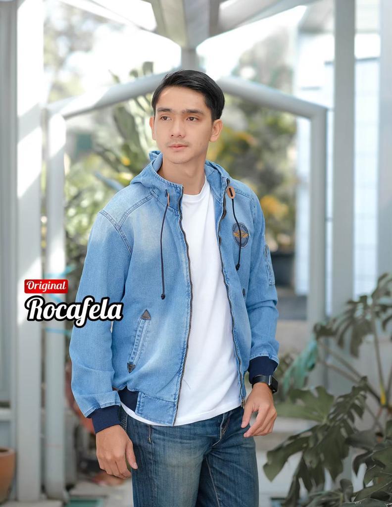 Product Introduction of Jaket Bomber Topi 01 Rocafela 44