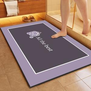 [Penyerapan Pantas] Tikar Bilik Mandi Tanah Diatom Lembut Penyerap Cepat Tikar Tidak Licin Tikar Kaki Bilik Mandi Tandas Bath Supplies