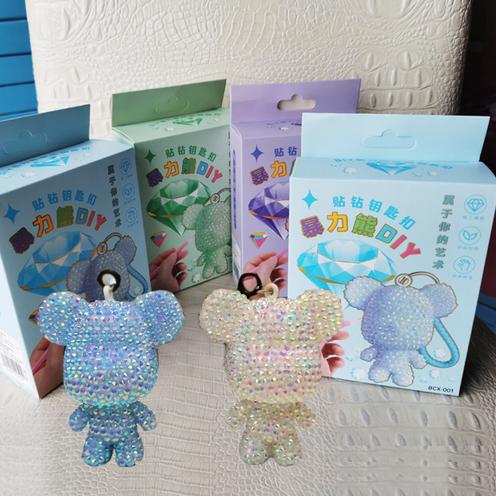 Mainan DIY DIAMOND Coloring BEAR Lovely Bear 922-78 0