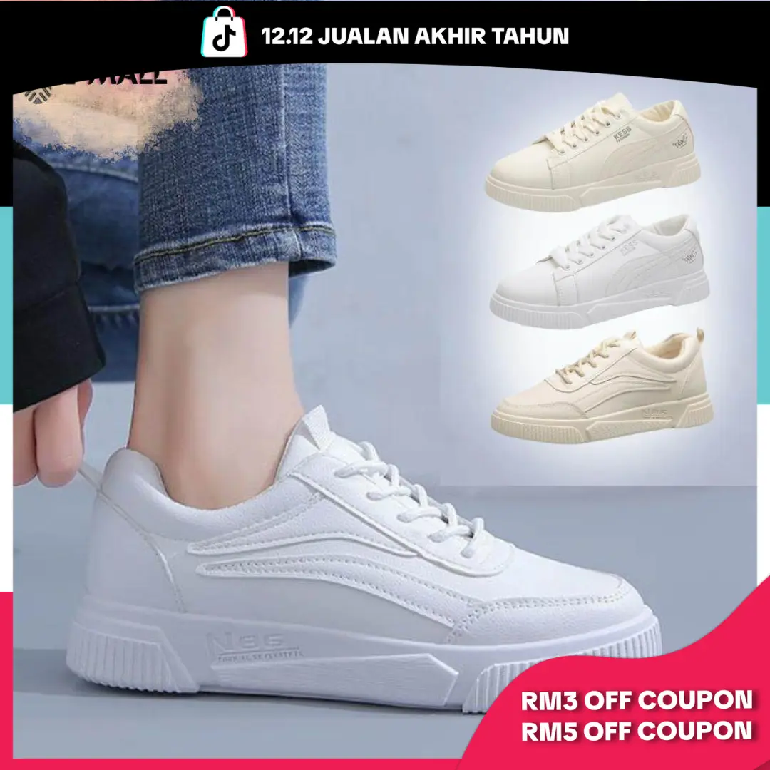 SM SIMPLE DESIGN STREET SNEAKERS KESS DANE WOMEN INS SHOES  READY STOCK sneakers  korean