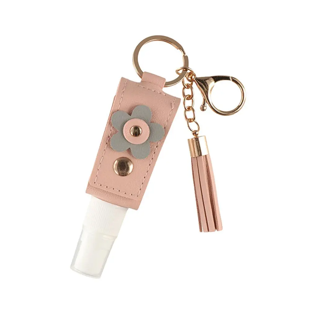 Portable 30 ML Refillable Bottle Spray Bottle Perfume Atomizer Cosmetic Container with Keychain Holder Toner Organizer Hand Sanitizer Bottle Cosmetic Container
