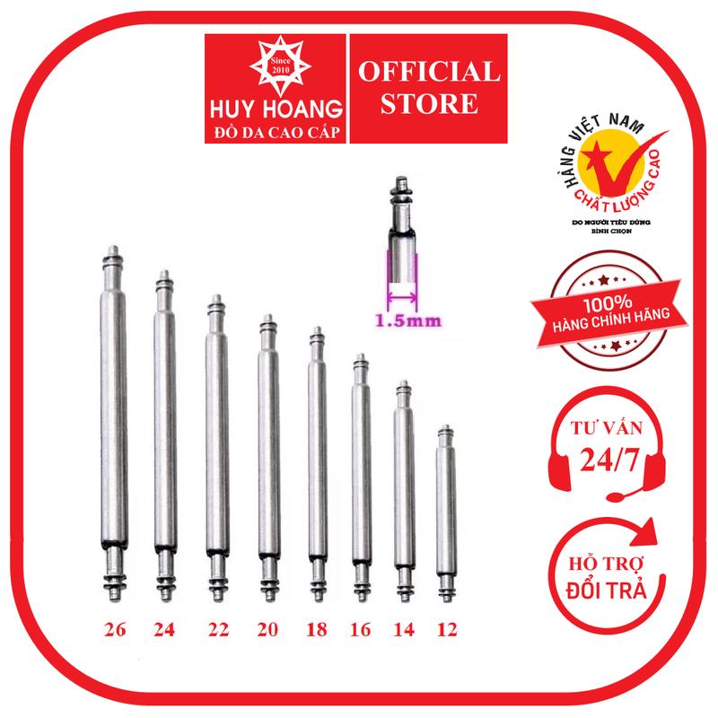 Chốt đồng hồ kim loại cao cấp nhiều size TK9150