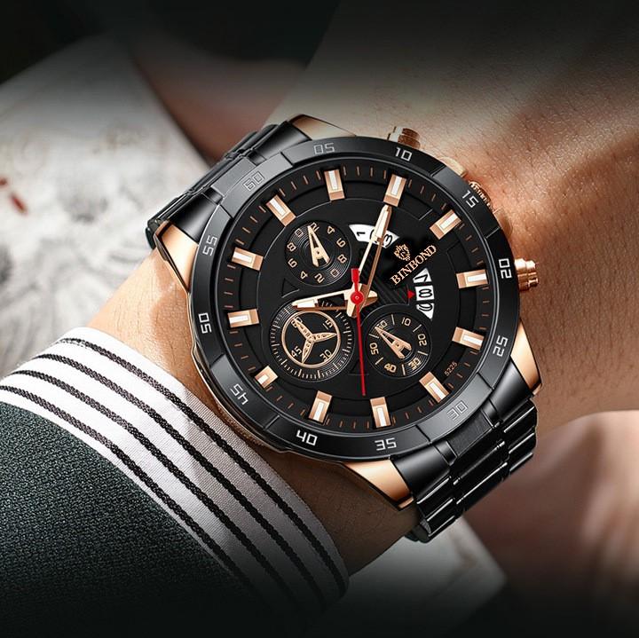 Product Introduction of Jam Tangan Pria terbaru kekinian Jam Tangan Pria Keren-Jam Tangan Pria Anti Air -Jam Tangan Pria Tali Kulit/Rantai stanlies C C15 bisa cod Quartz Titanium Watch Waterproof Watch 24