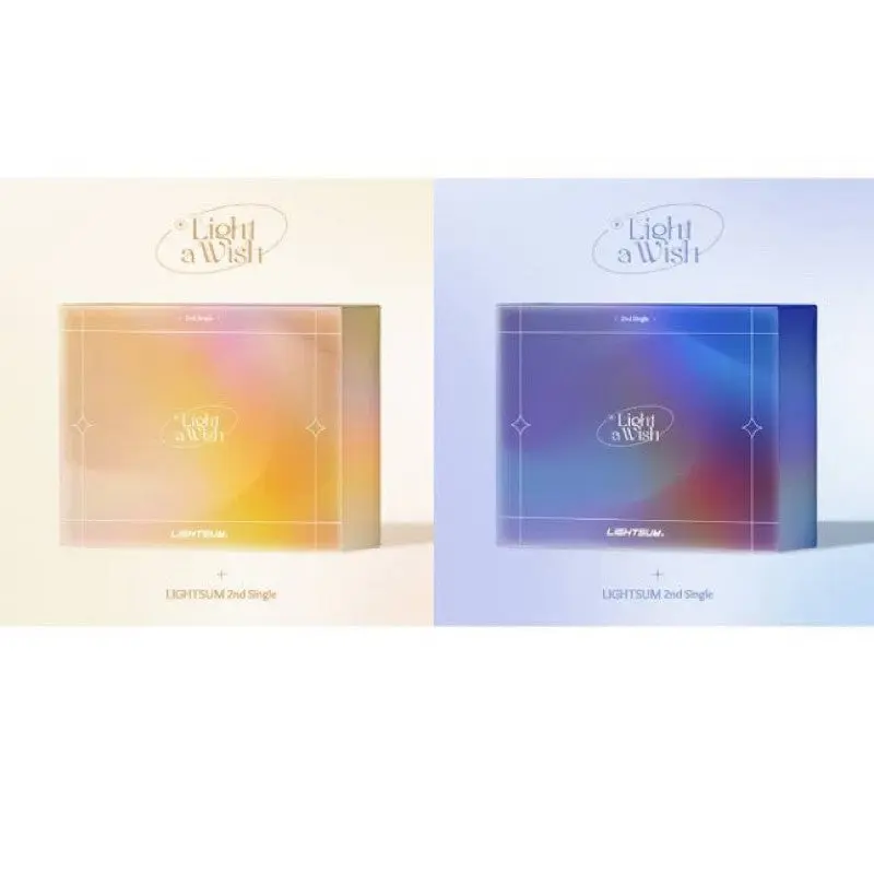 [ONHAND MUSICKOREA | SEALED] LIGHTSUM 2ND SINGLE ALBUM LIGHT A WISH
