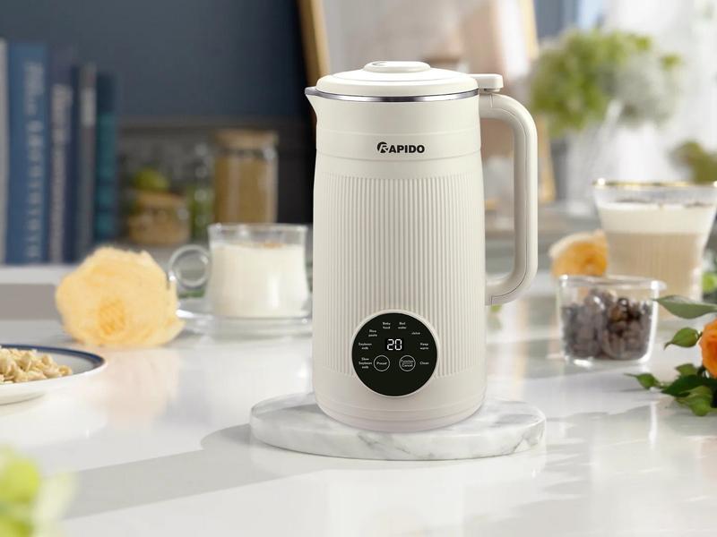 Máy Xay Nấu Sữa Hạt Rapido 800DM Nấu Không Cần Canh Xay Mịn Dễ Dùng 3