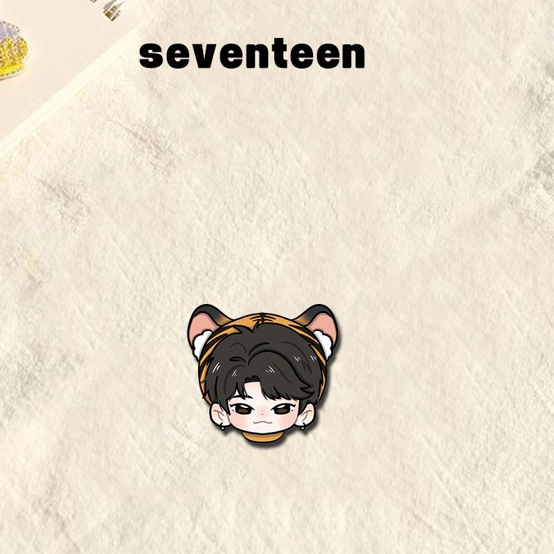 Product Introduction of Kerongsang Beg Sekolah Periferal, Tujuh Belas, Cui Shengche Quanyuan You Li Zhixun, Lencana Pelajar, Loket Pin Kartun Clips Gelap 10