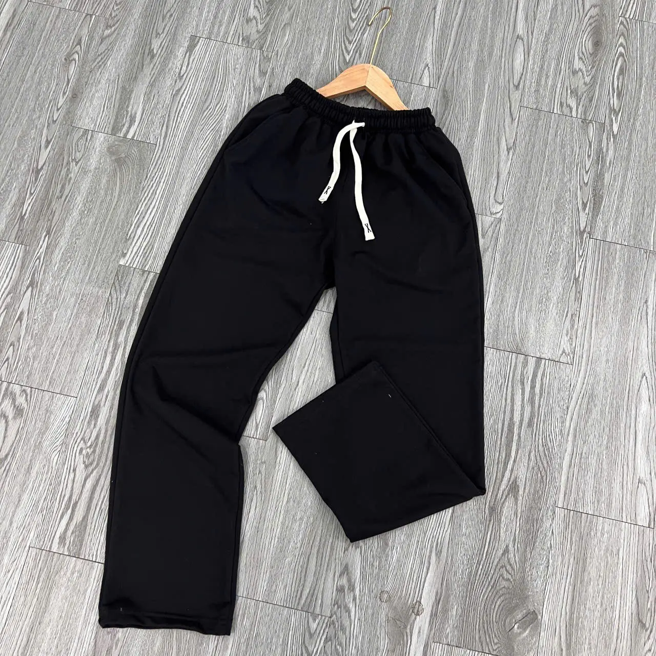 Quần dài nỉ nam nữ full size thu đông Menswear Pants quần thun đi làm