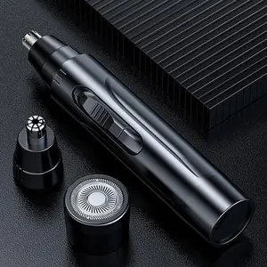 Alat Cukur 2 in 1 - Cukuran Kumis/Jenggot - Pencukur Bulu Hidung dengan Charger USB VMG108 Elektrik