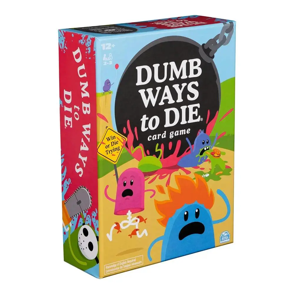 Dumbfuckery To Die Card Game, 1 Box/2 Boxes Funny Strategy Role-playing Card Game, Interesting Adventure Card Game, Perfect Gift for Friends