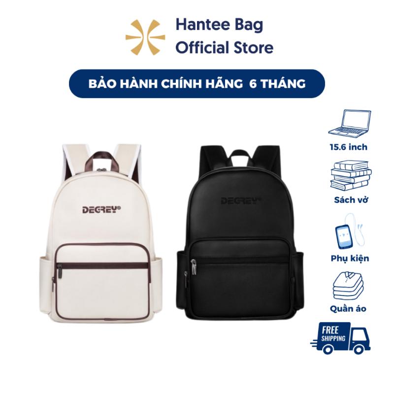 LAMODA Balo Da PU DeGrey BL024 Thời Trang Cao Cấp Nam Nữ Chống Nước Màu Đen…