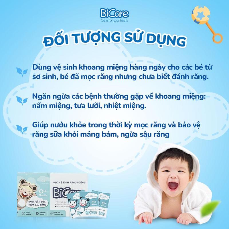 Product Introduction of [TGMBS x BICARE] Bộ 2 hộp gạc rơ lưỡi Bicare an toàn cho bé. 4
