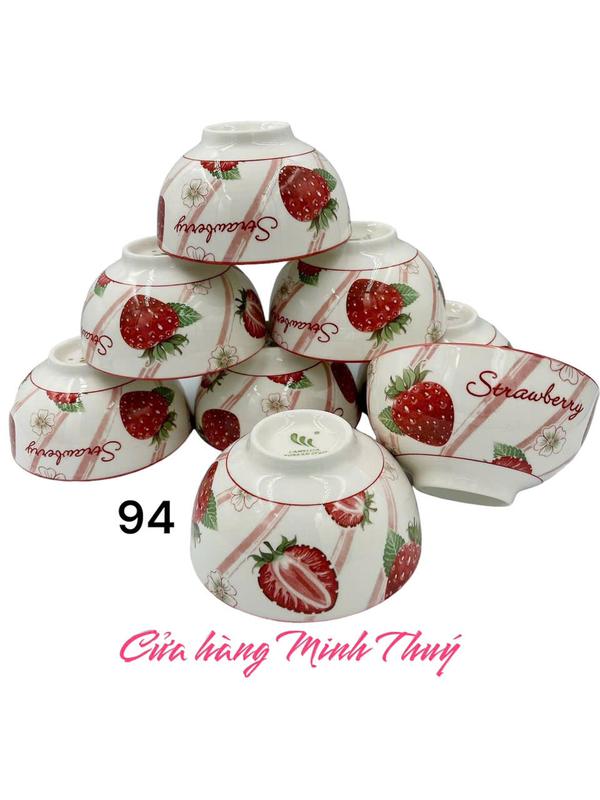  Bộ 20 Chén Ăn Cơm Bằng Sứ Tráng Men Có Hoa Sang Trọng BỘ 20 bát ăn cơm bằng sú tráng men có hoa văn sang trọng bộ 20 chén bằng sứ trắng sang trọng bộ 20 chén cơm có hoa văn sang trọng+20 đôi đũa viền vàng 