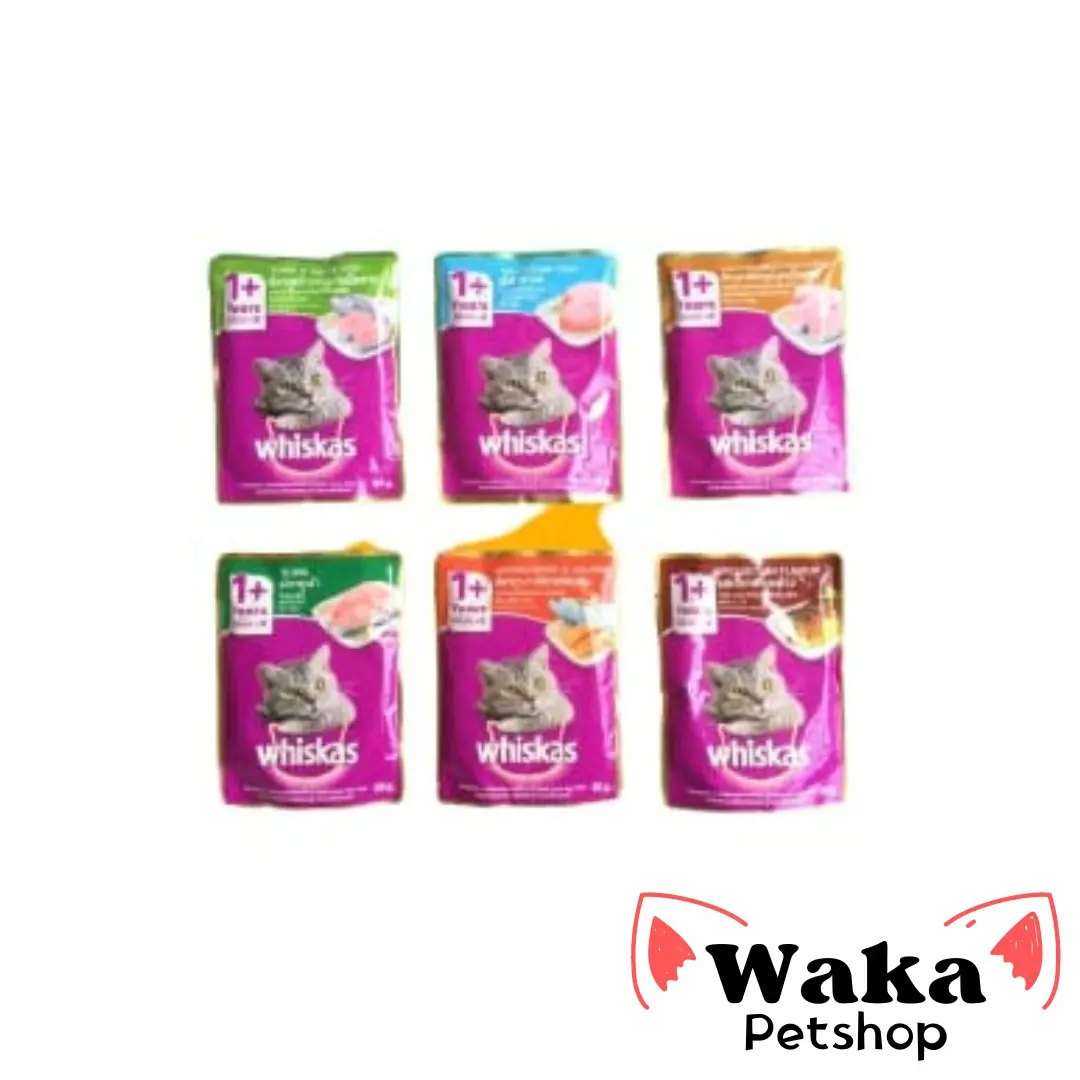 Whiskas Wet Food Pouch 85gr