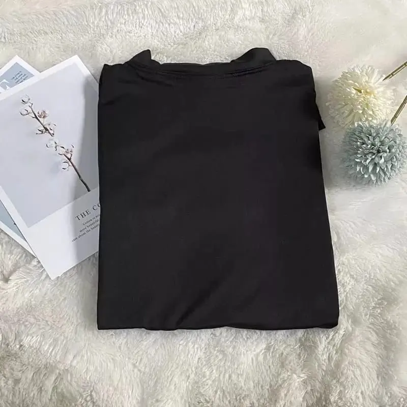 DISKON Inner Daleman Baju Panjang / Manset Kaos Leher Tinggi Std & Jumbo Bahan Kaos Rayon Premium 2