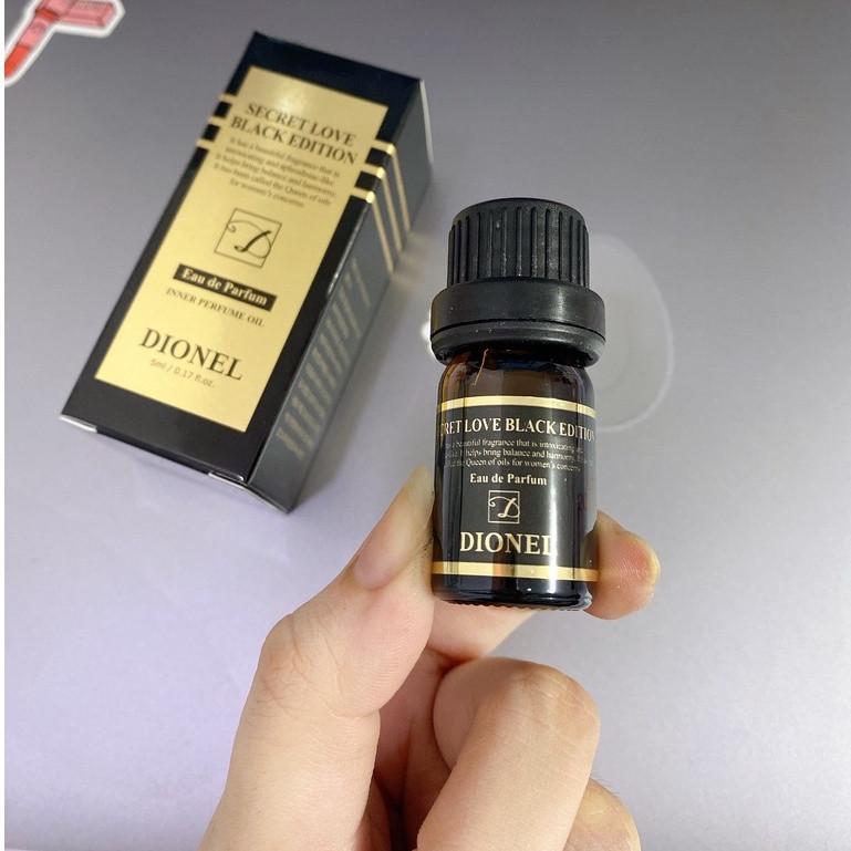 Nước hoa vùng kín Dionel Secret Love Black Edition 5ml (Đen)