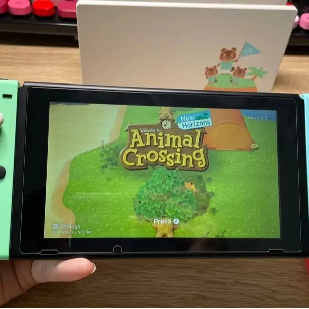 Kính Cường Lực 9H Bảo Vệ Màn Hình Cho Máy Chơi Game Nintendo Switch V1, V2, Switch Lite, Switch Oled cacấp 5