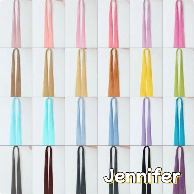 Product Introduction of Sợi Tóc Tổng Hợp, Nhiều Màu, Dài 120cm, Sợi Tóc Nhiều Màu, Tóc Nối, Sợi Tóc Sợi Chịu Nhiệt Độ Cao, Thích Hợp Cho Cosplay Và Tóc Giả Cho Bé Gái, Tóc Đầy Màu Sắc, Bán Lẻ 4