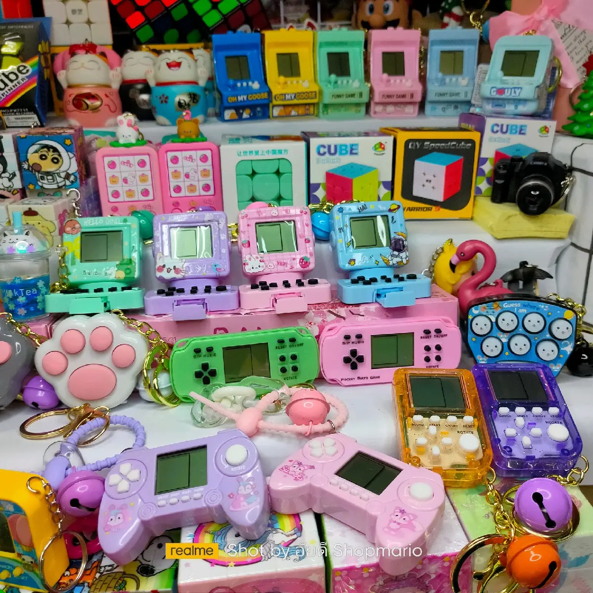 ตู้เกมส์ เกมกด พวงกุญแจเกมกด