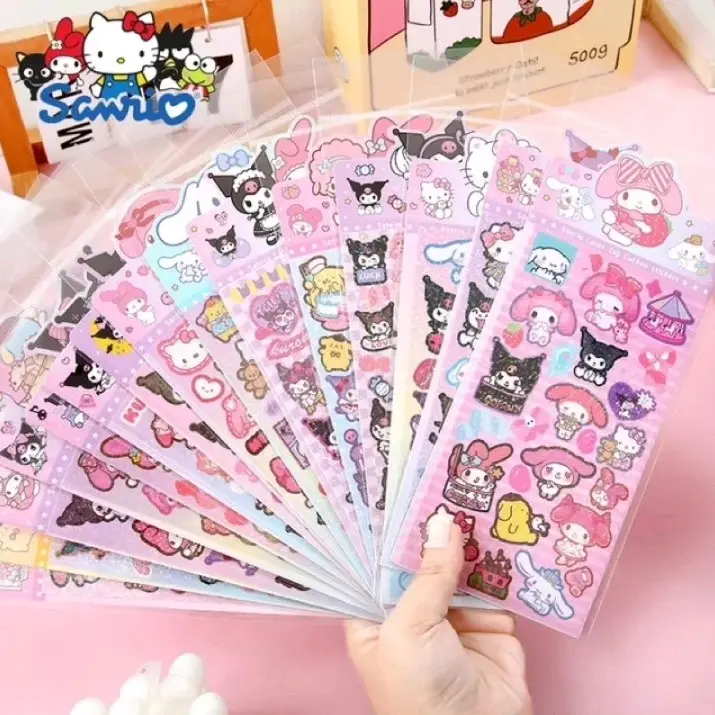 Stiker hologram karakter sanrio 0