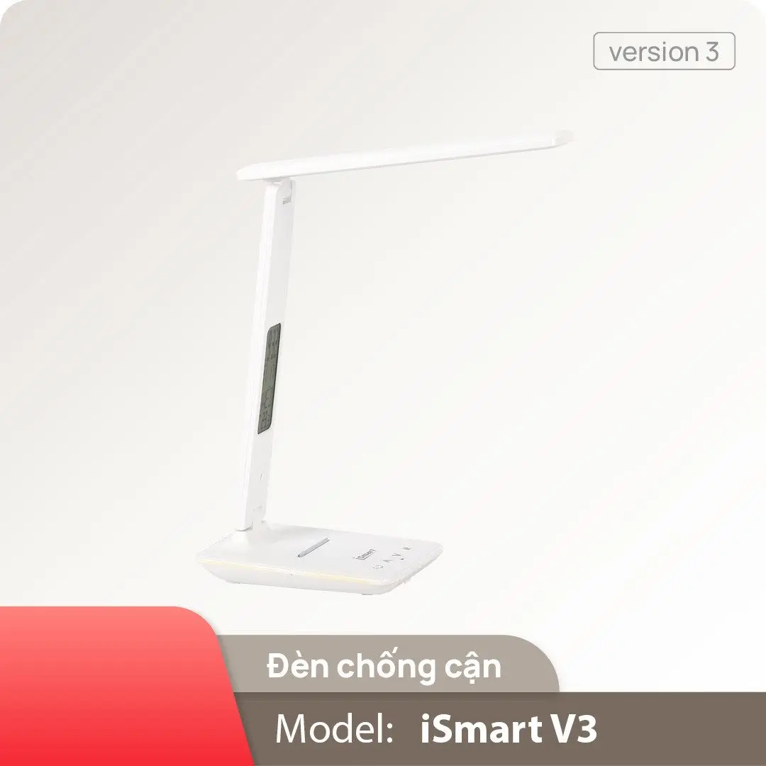 [DERGO HCM] Đèn Bàn Học Chống Cận Cao Cấp - ISmart V3
