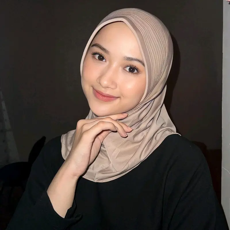 HIJAB SPORT PREMIUM | HIJAB SPORT SIZE (S)| HIJAB SPORTY Muslim Instan Santai HIJAB SPORT PET TEBAL & LEBAR | HIJAB SEKOLAH 1