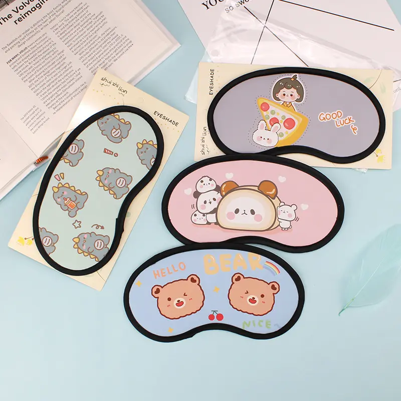 Miếng bịt mắt dễ thương nhân vật chibi (Không có gel nước) 1