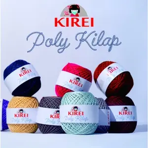 Benang Rajut POLY KILAP / Poliester / Poli Kilap Kirei - Masterpiece