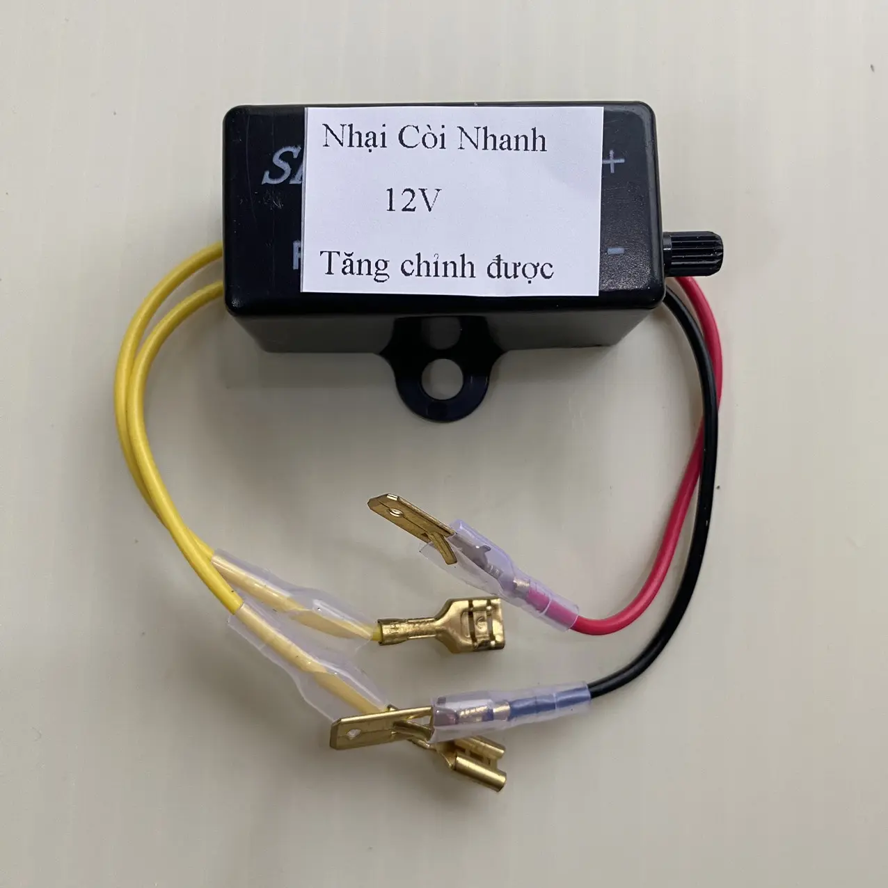 Nhại Còi Tăng Chỉnh Được Tốc Độ Nhại 12v Nhanh dồn dập