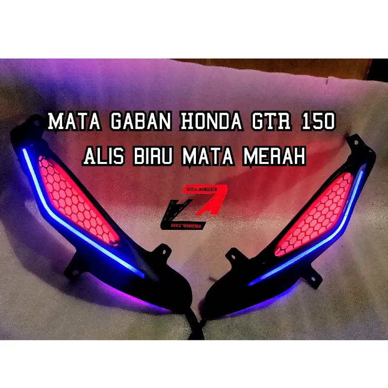 MATA GABAN HONDA SUPRA GTR 150 + SEN RUNNING Lampu 7